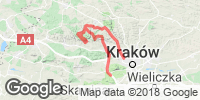 Track GPS Pół objazd I Maratonu Jurajskiego